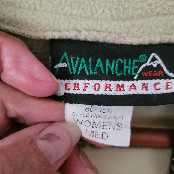 (3151) Avalanche performance, Women's Jacket, Size M, Light green, - Picture 6 of 12
